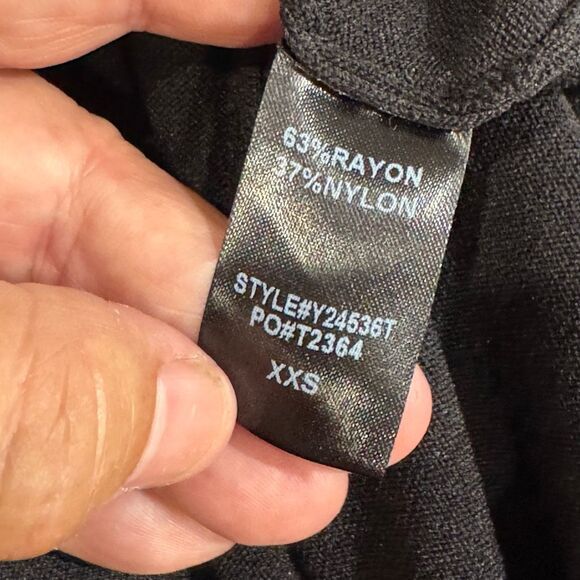 Pomander Place Long Black Dress. Size XXS. - Picture 7 of 9